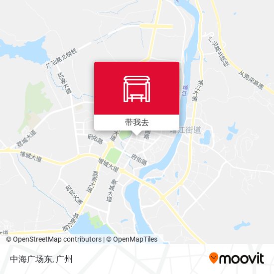 中海广场东地图