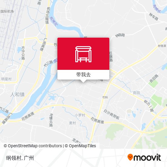 纲领村地图
