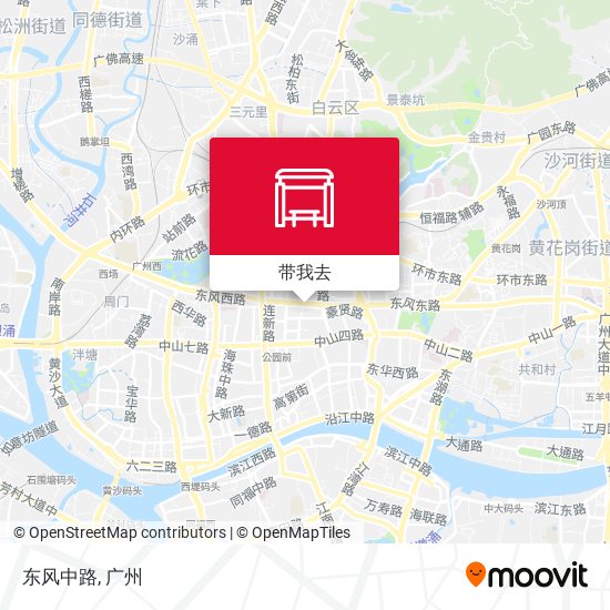 东风中路地图