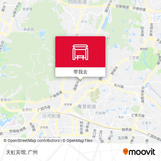 天虹宾馆地图