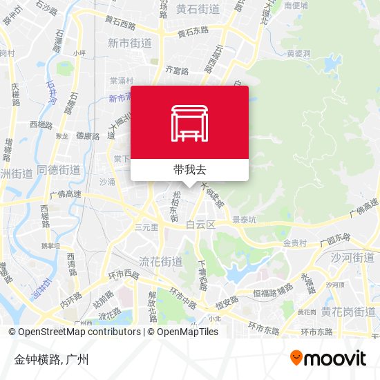 金钟横路地图