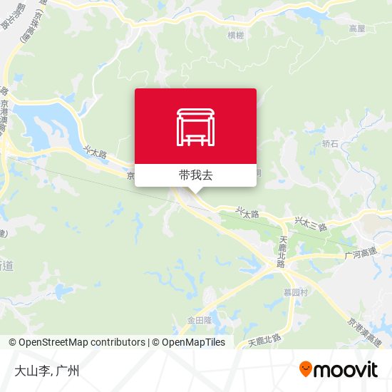 大山李地图