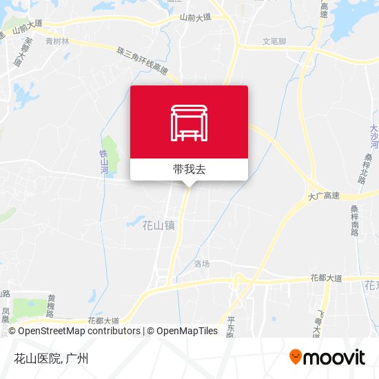 花山医院地图