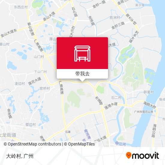大岭村地图