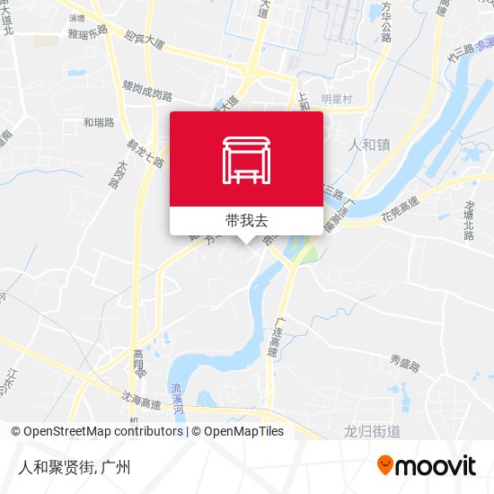 人和聚贤街地图