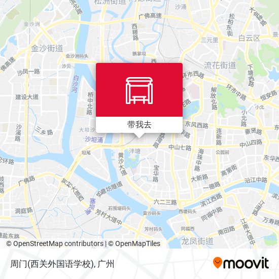 周门(西关外国语学校)地图