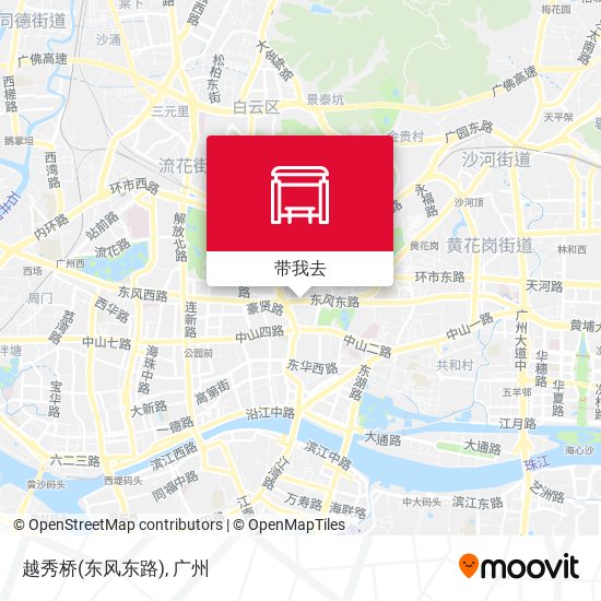 越秀桥(东风东路)地图