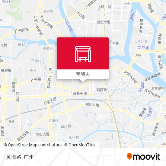 黄海路地图