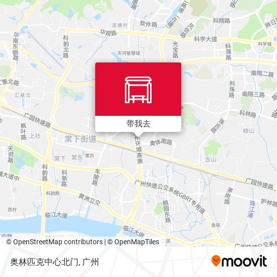 奥林匹克中心北门地图