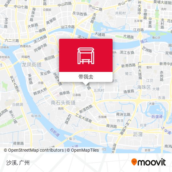 沙溪地图