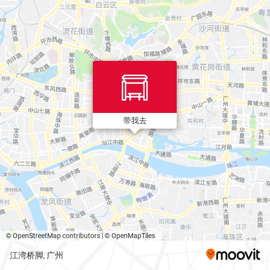 江湾桥脚地图
