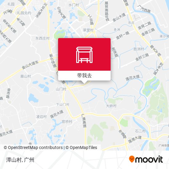 潭山村地图