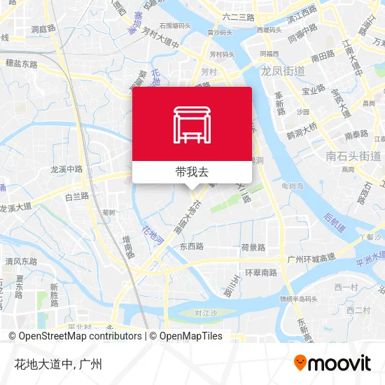 花地大道中地图