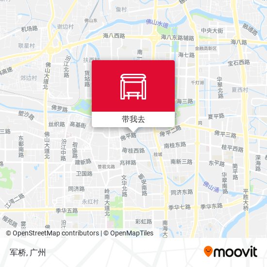 军桥地图