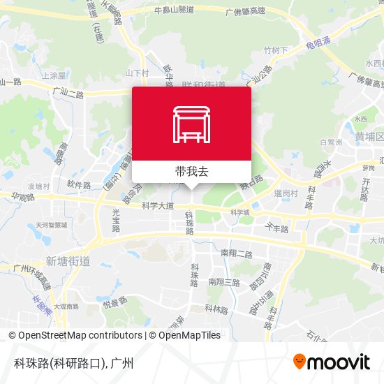 科珠路(科研路口)地图