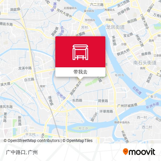 广中路口地图