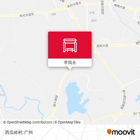 西瓜岭村地图