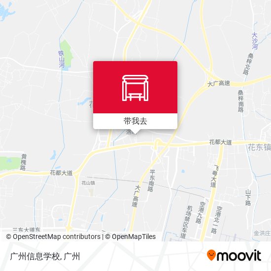 广州信息学校地图