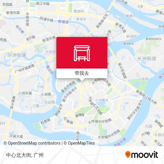 中心北大街地图