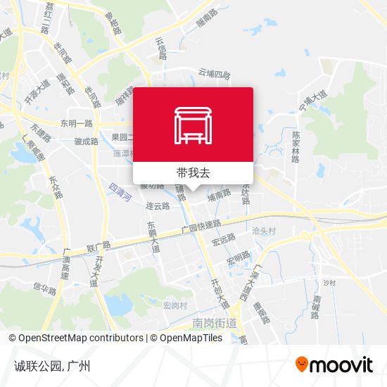 诚联公园地图