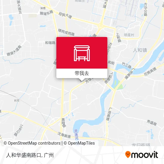 人和华盛南路口地图