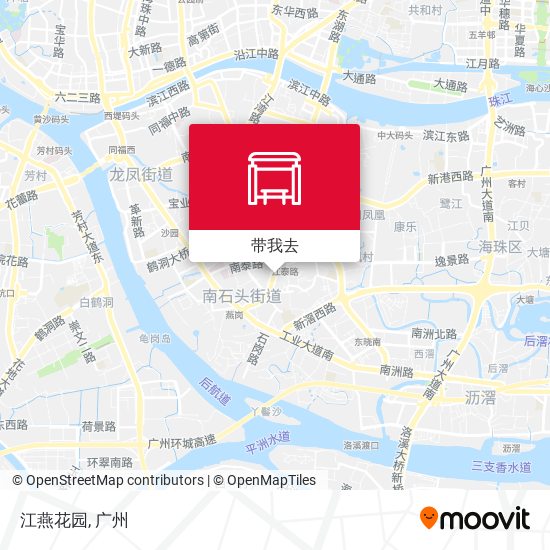 江燕花园地图