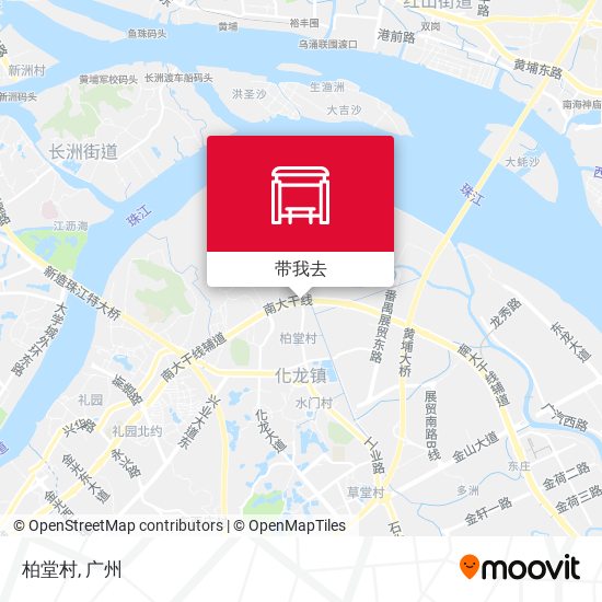柏堂村地图