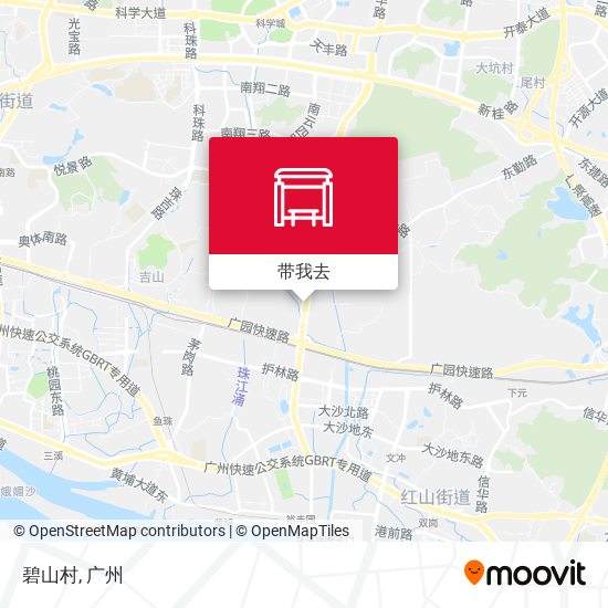 碧山村地图