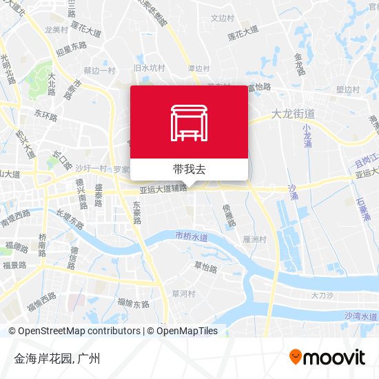 金海岸花园地图