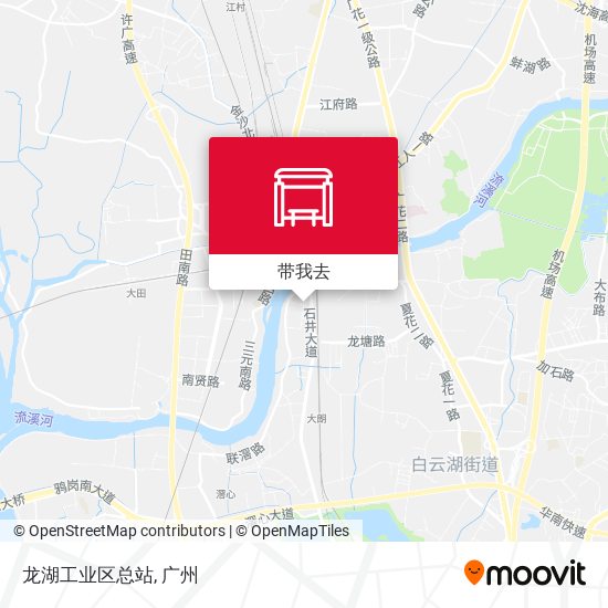 龙湖工业区总站地图