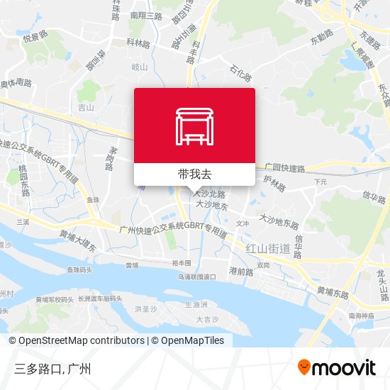 三多路口地图