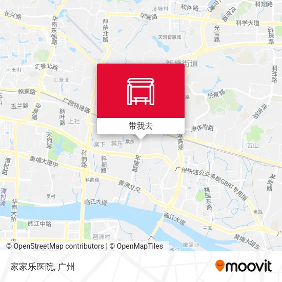 家家乐医院地图