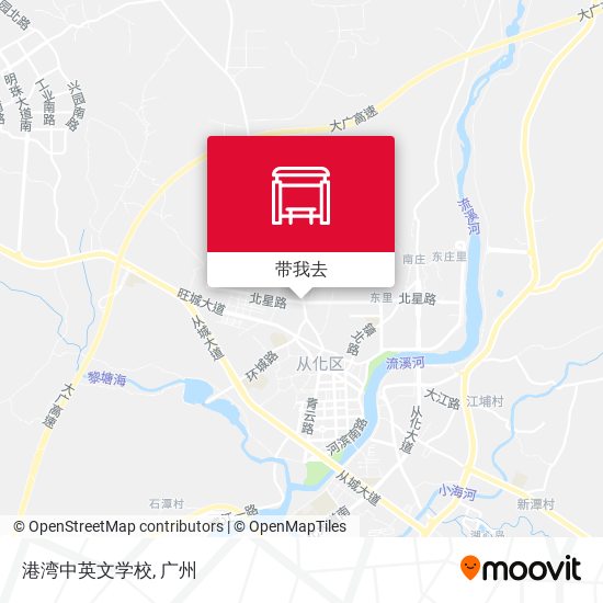 港湾中英文学校地图