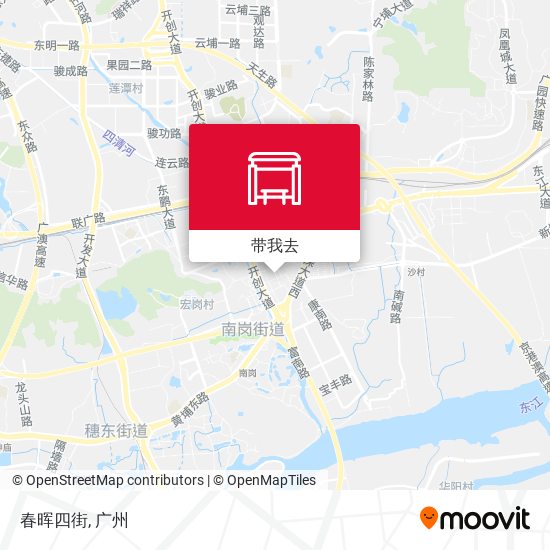 春晖四街地图