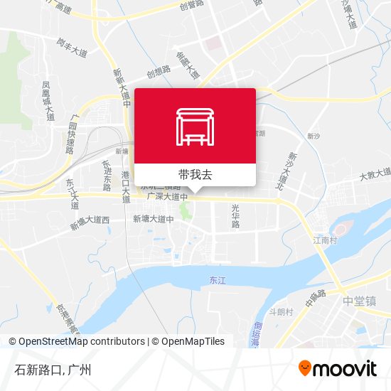 石新路口地图