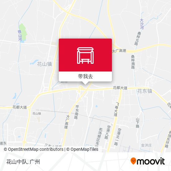 花山中队地图