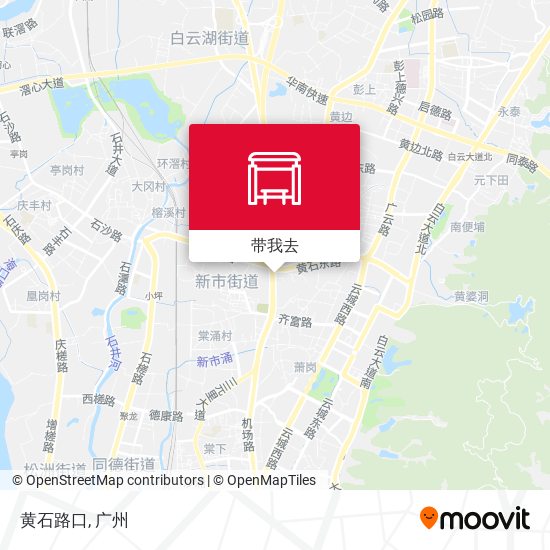 黄石路口地图
