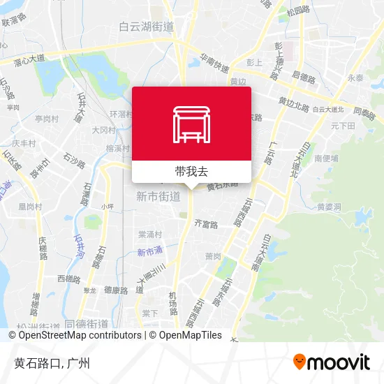 黄石路口地图