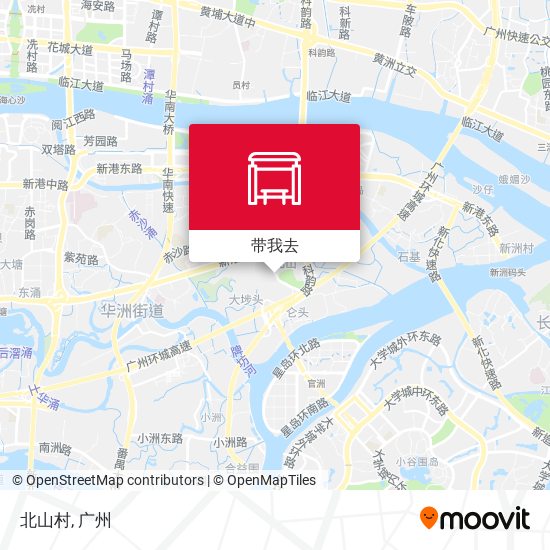 北山村地图
