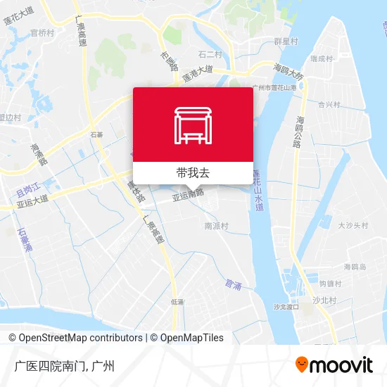 广医四院南门地图