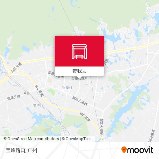 宝峰路口地图