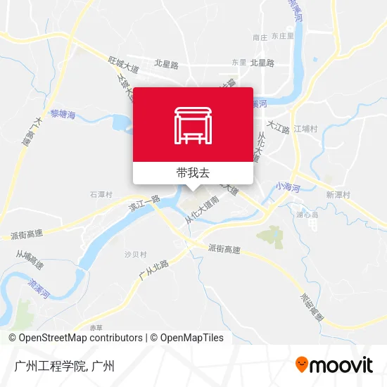 广州工程学院地图