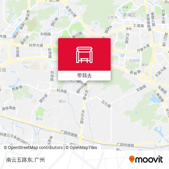 南云五路东地图