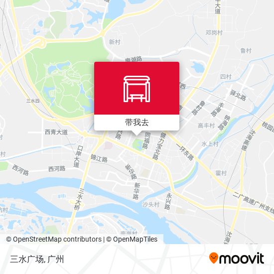 三水广场地图