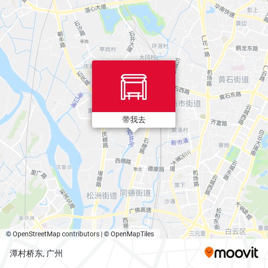 潭村桥东地图