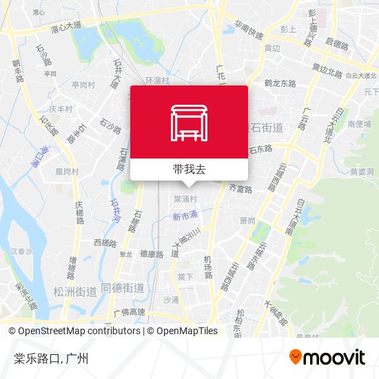 棠乐路口地图