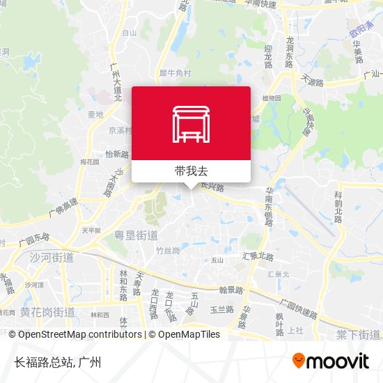 长福路总站地图