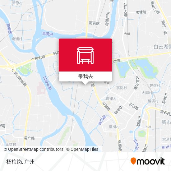 杨梅岗地图