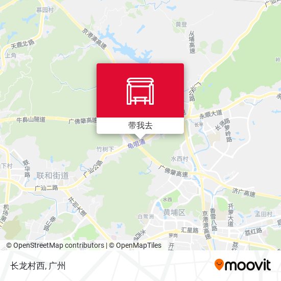 长龙村西地图