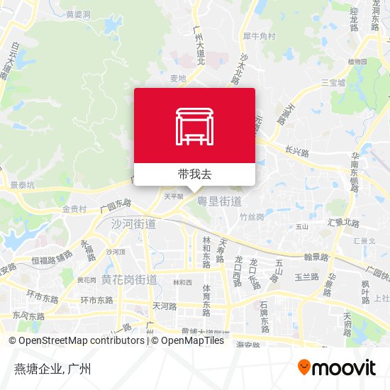 燕塘企业地图